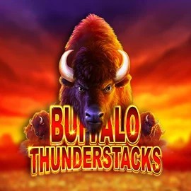 Buffalo Thunderstacks logo – Slots by Amatic Industries at Lysti Casino