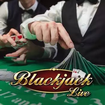 Live Blackjack logo by Evolution at Lysti Casino