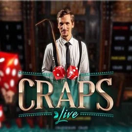 Live Craps logo by Evolution at Lysti Casino