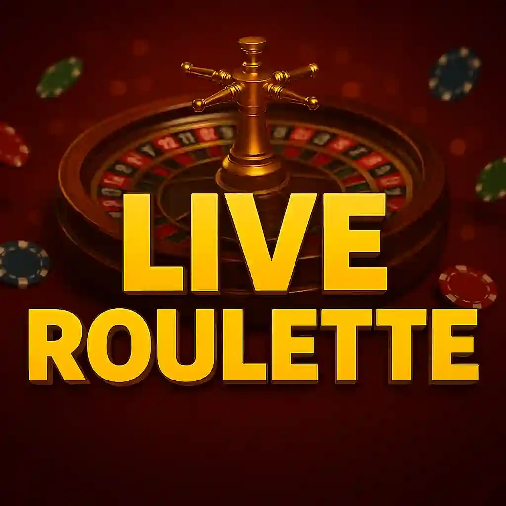 Live Roulette online game logo by Evolution on lysticasino.fi