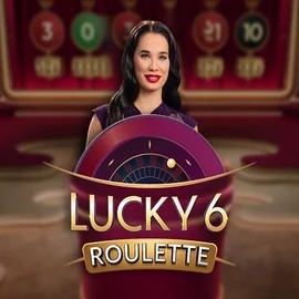 Lucky 6 Roulette slot icon by Pragmatic Play, available at Lysti Casino