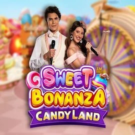Sweet Bonanza Candy Land Live slot logo by Pragmatic Play at Lysti Casino