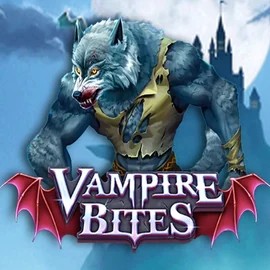 Vampire Bites slot logo by Amusnet Interactive at Lysti Casino